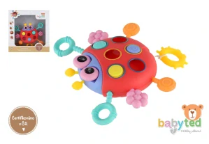 Teddies Tahoulíček beruška babyted plast 15x11cm v krabici 6m+