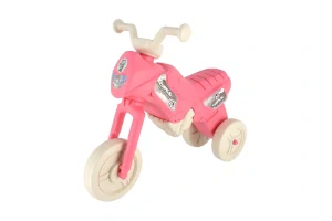 Odrážedlo Enduro Yupee pastelově růžové velké výška sedadla 31cm nosnost do 25kg 12m+