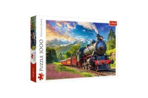Trefl Puzzle Cesta vlakem 1000 dílků 68,3x48cm v krabici 40x27x6cm