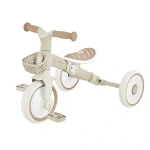 Globber Tříkolka LEARNING TRIKE 2v1 PLUS ECOLOGIC, coconut