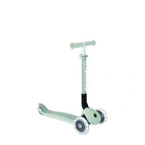 Globber Koloběžka JUNIOR FOLDABLE LIGHTS ECOLOGIC, pistachio