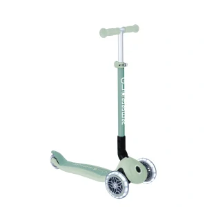 Globber Koloběžka PRIMO FOLDABLE LIGHTS ECOLOGIC, pistachio