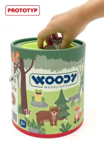 Woody Tajemný kyblík - Lesní zvířata