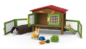 Schleich 42728 Králíkárna