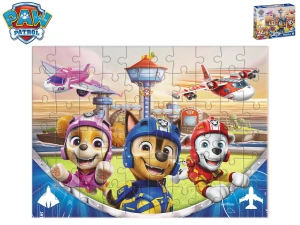 Paw Patrol puzzle 32x23cm Piloti Adventure Bay 60dílků v krabičce