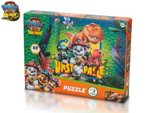 Paw Patrol: The Dino Movie puzzle 32x23cm 60dílků v krabičce