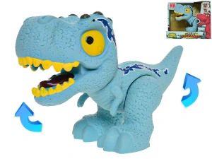Mikro Trading Dinosaurus Velociraptor 17cm pohyblivé části v krabičce