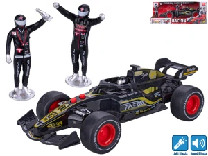 Mikro Trading Formule 19cm na setrvačník na baterie se světlem a zvukem s piloty 2ks v krabičce
