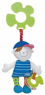 K´s Kids Úchyt na kočárek - veselý kluk Wayne