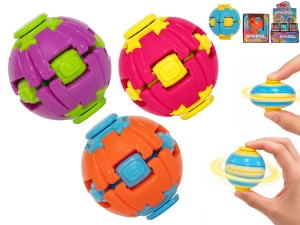Mikro Trading Spin Ball 6,5cm 4barvy v krabičce