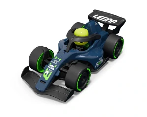 Lena Závodní vůz formule 21cm s figurkou tmavě modrá v krabici 22x10,5x11cm 24m+