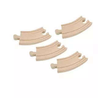 Woody Příslušenství k dráze "Kulaté koleje krátké", 4ks