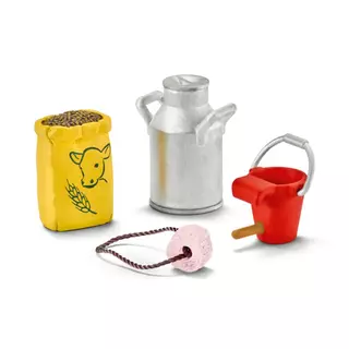 Schleich Svět přírody - krmivo pro krávy a telátka