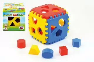 Vkládací kostka Mimi 1 plast 12,5x12,5x12,5cm 