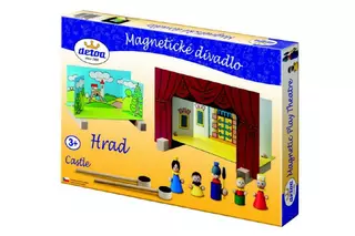 Detoa Divadlo Hrad magnetické v krabici 33,5x20x3,5cm