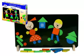 Detoa Magnetické puzzle Medvědi v krabici 33x23x3,5cm