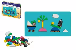 Detoa Magnetické dílky Krtek na cestách 