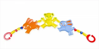 Profibaby Řetěz/zábrana medvěd zajíc plast 43 cm asst