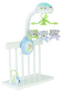 Mattel Fisher Price nový kolotoč nad postýlku motýlci