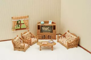 Sylvanian Families set - obývací pokoj