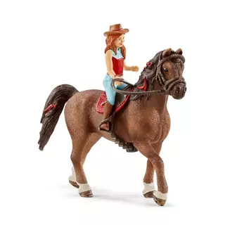 Schleich 42514 Zrzka Hannah a kůň Cayenne
