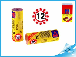 Kapsle "12" 240 ran v tubě