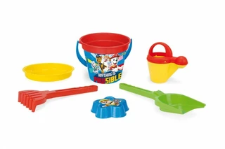 Sada na písek 6ks plast Paw Patrol/Tlapková patrola v síťce 23 x 35 x 21 cm