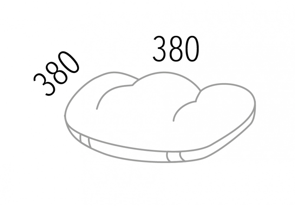 Domestav Sedák na Kláru 1 červeno/oranžový