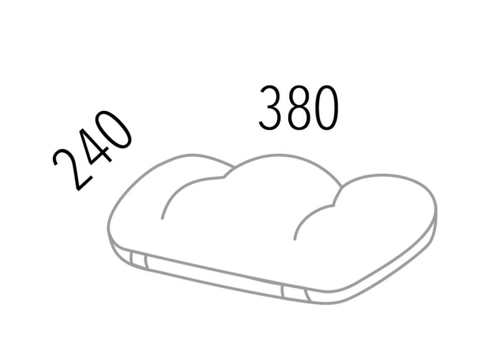 Domestav Sedák na Kláru 2 růžovo/fialový