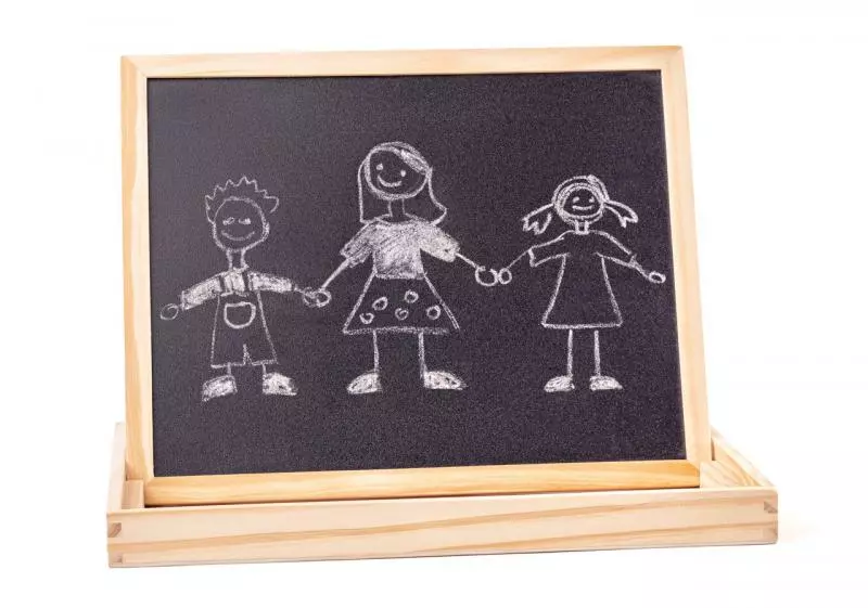 Woody Magnetická tabulka se zvířátky, oboustranná