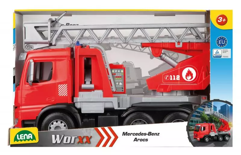 Lena Mercedes Arocs hasič s žebříkem