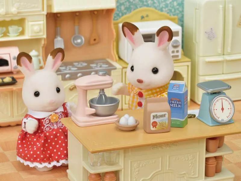 Sylvanian Families Nábytek - kuchyňský ostrov s příslušenstvím
