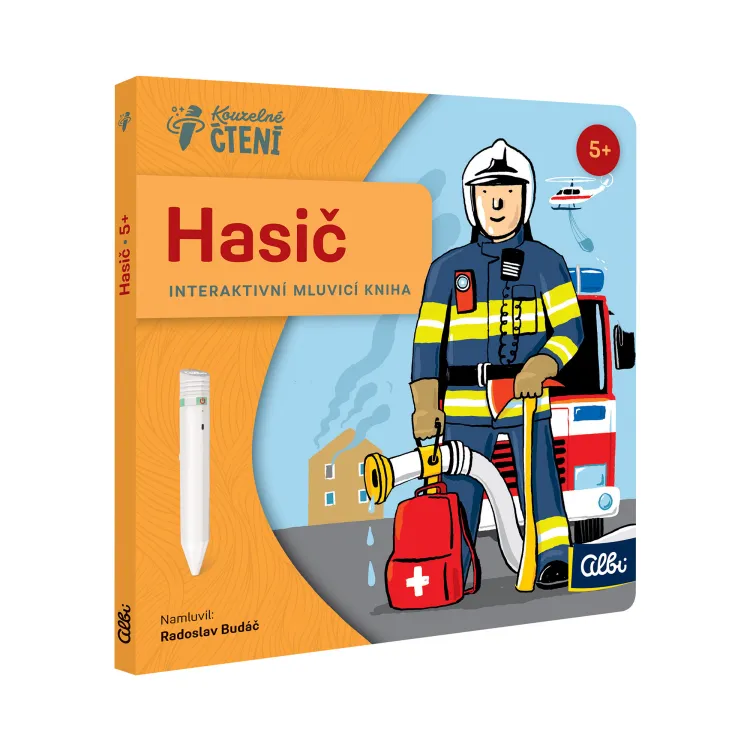 Albi Kouzelné čtení Minikniha povolání - Hasič