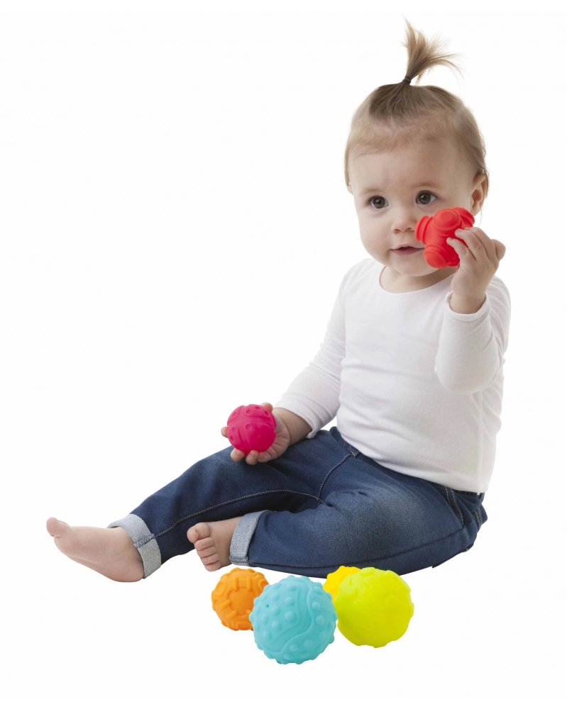 Playgro - Strukturované míčky pro rozvoj motoriky