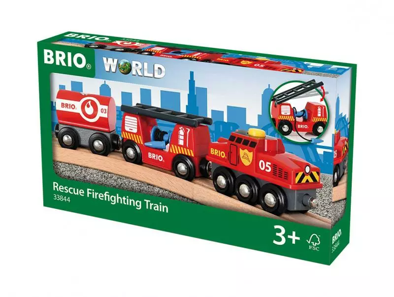 Brio Hasičský záchranářský vlak