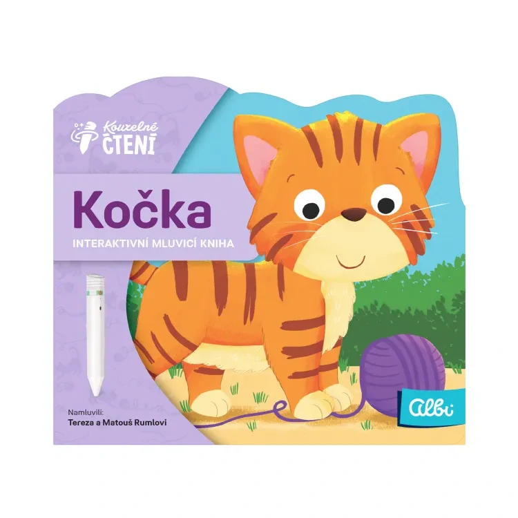 Albi Kouzelné čtení Minikniha s výsekem - Kočka