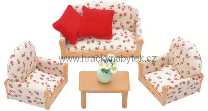 Sylvanian Families Sedací souprava se stolečkem