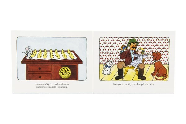 Knížka Leporelo Vařila myška kašičku