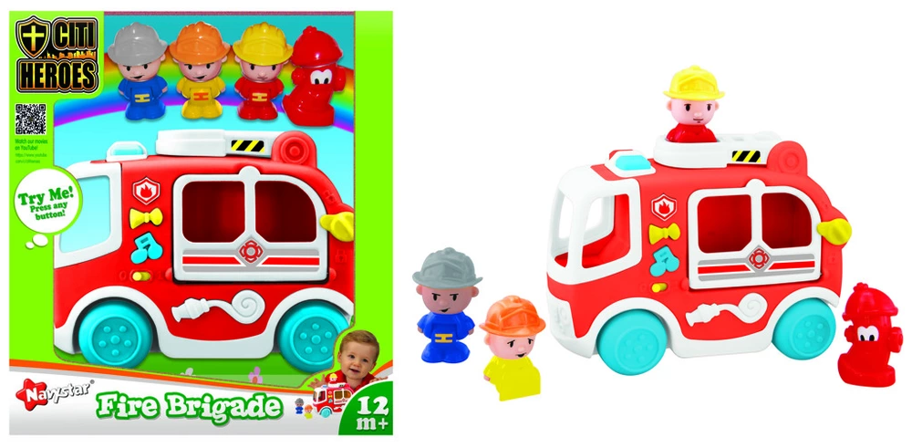 Alltoys Navystar Autíčko požární se zvuky