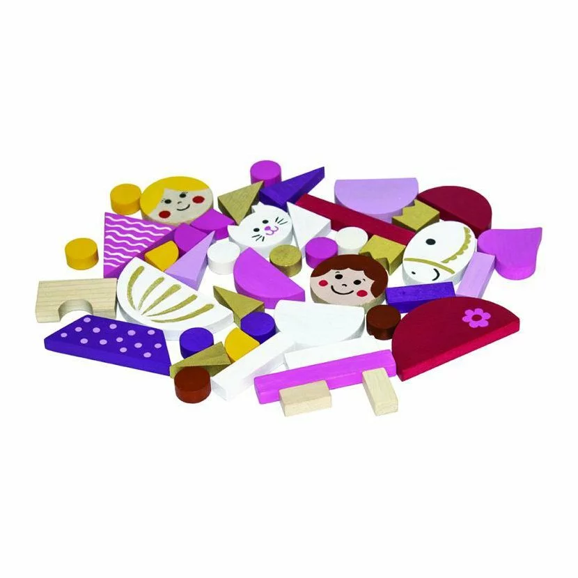 Detoa Magnetické puzzle princezny