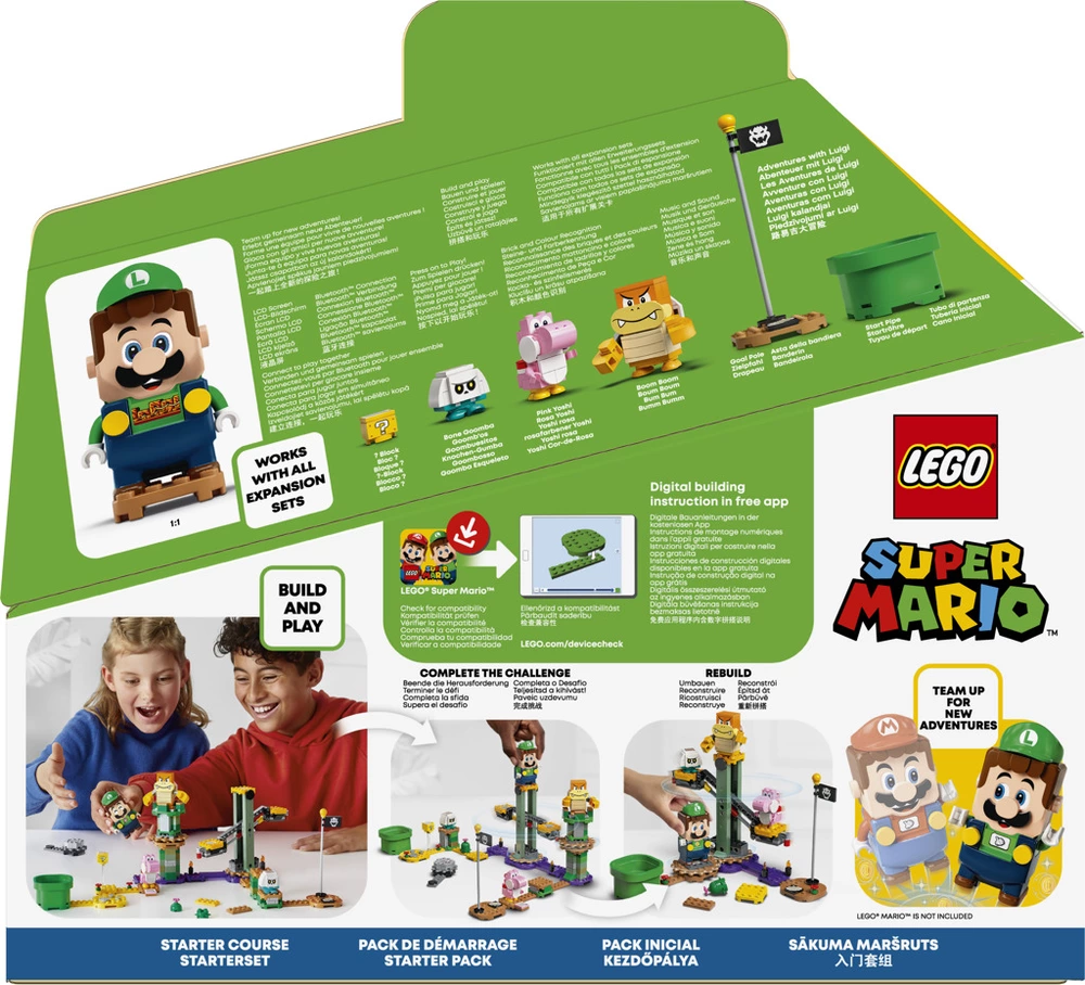 LEGO® Super Mario™ 71387 Dobrodružství s Luigim – startovací se