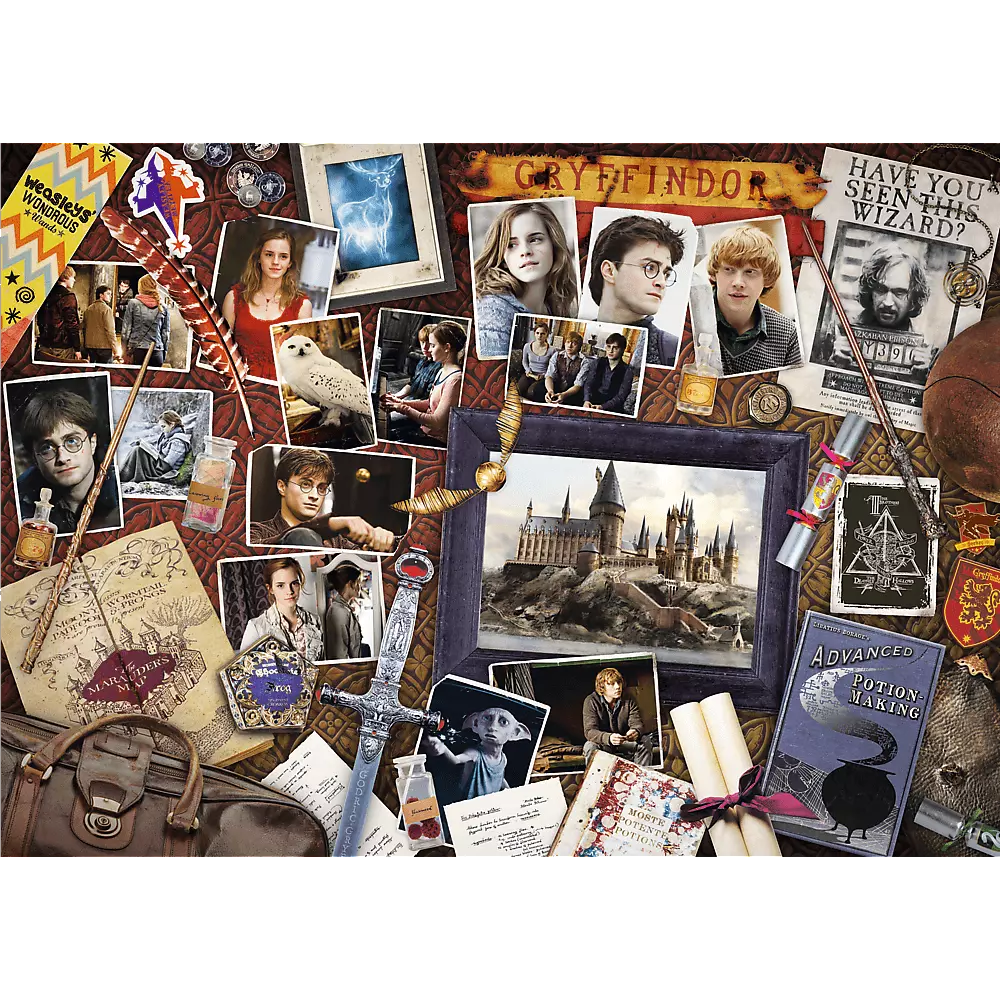 Trefl  Puzzle Harry Potter/Bradavické vzpomínky 500 dílků 48x34cm v krabici 40x27x4cm
