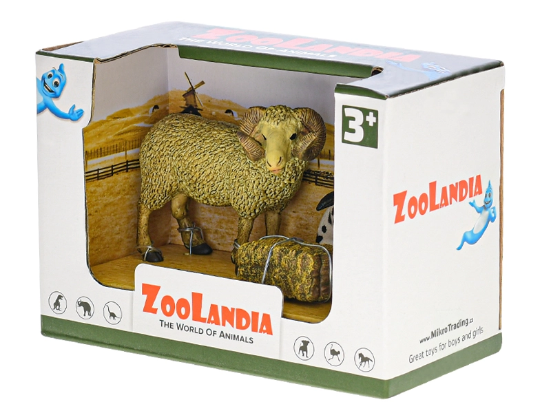 Zoolandia farma set se zvířátky a doplňky 4druhy v krabičce assort