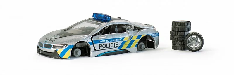 SIKU Super česká verze - policie BMW i8 LCI