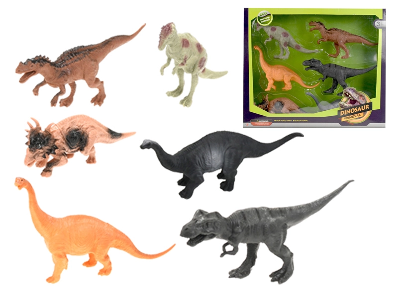 Mikro Trading Dinosaurus 14-17cm 6ks v krabičce