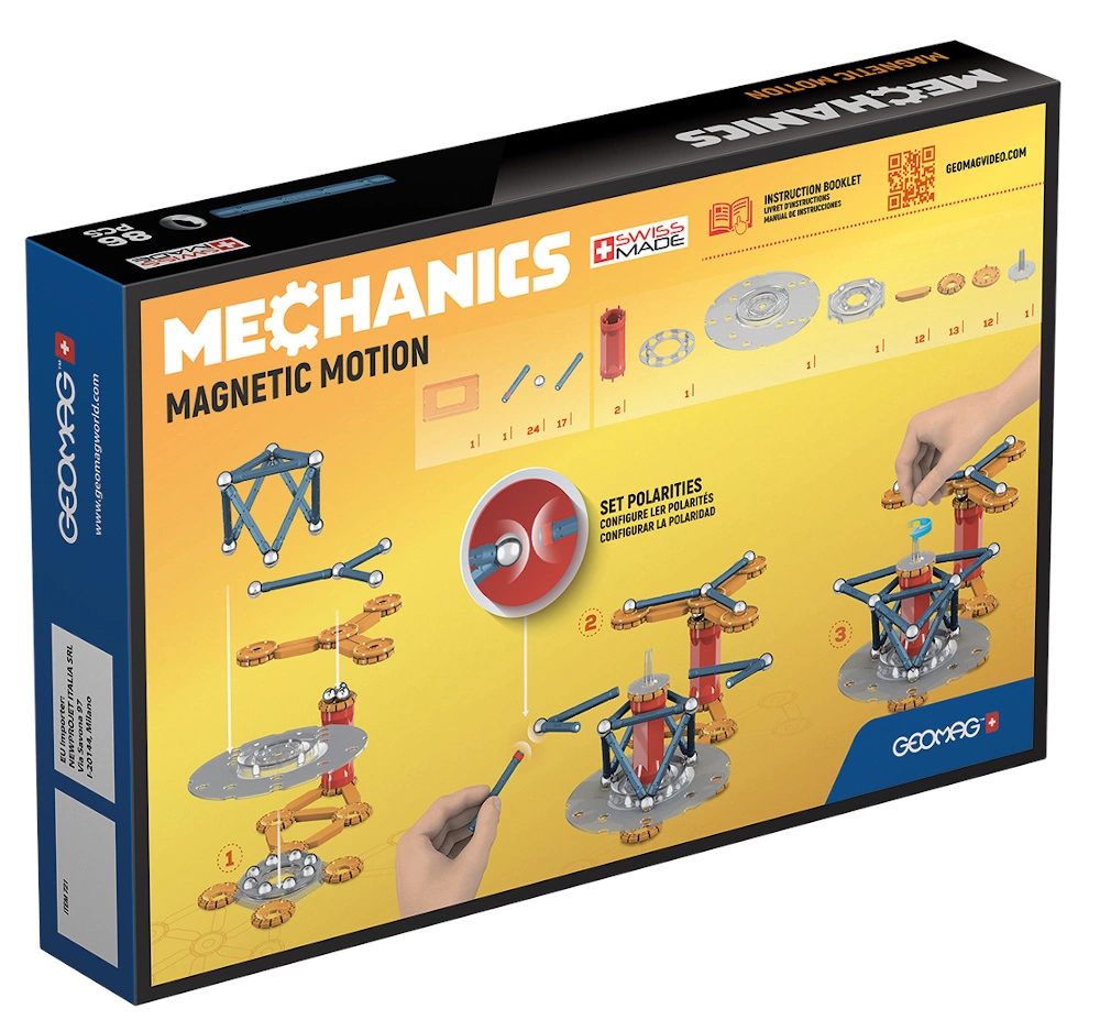 Geomag Mechanics Magnetic Motion 86 pcs