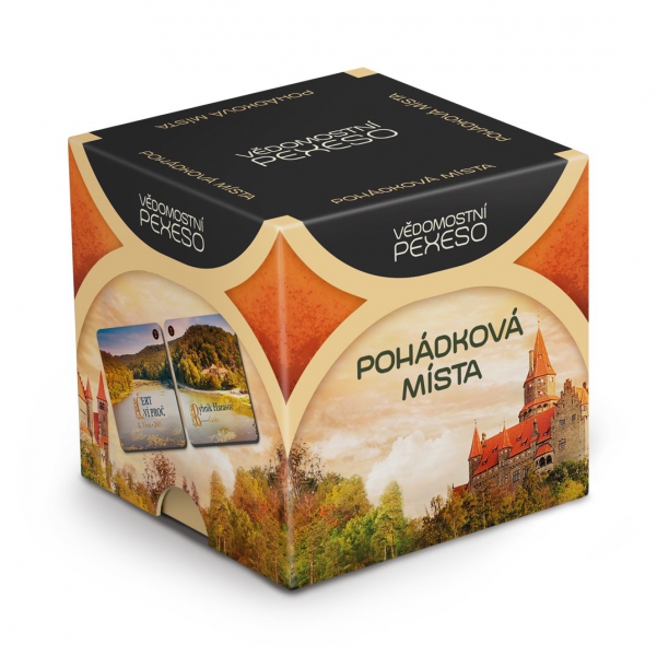 Albi Vědomostní Pexeso: POHÁDKOVÁ MÍSTA