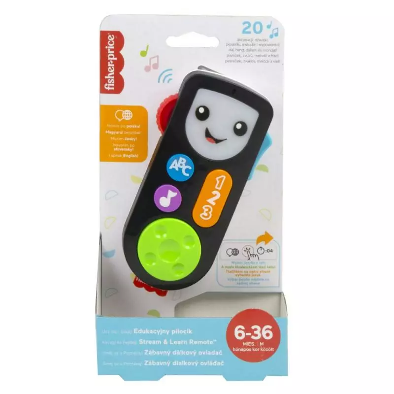 Fisher Price VÝUKOVÝ OVLADAČ CZ/SK/ENG/HU/PL