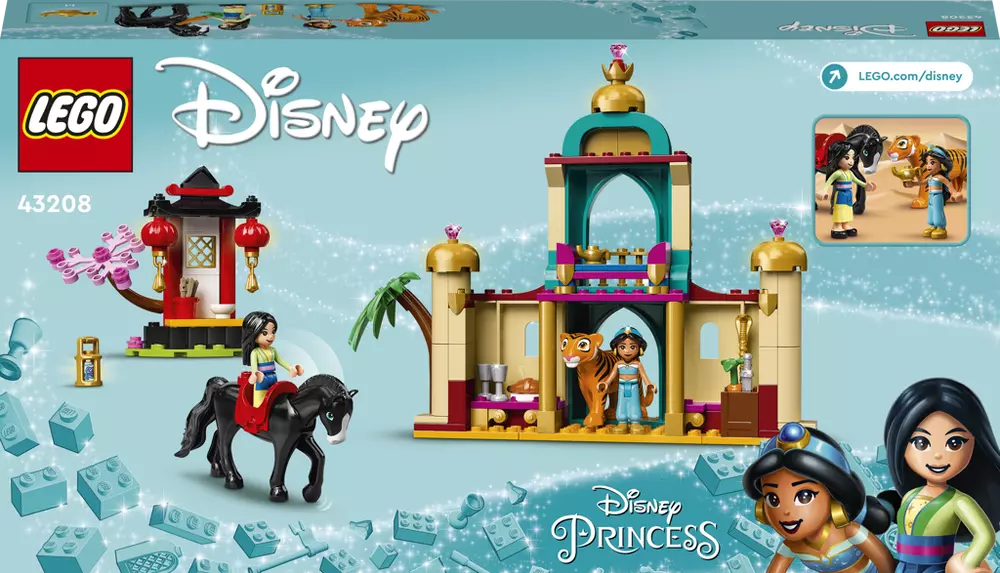 LEGO® I Disney Princess™ 43208 Dobrodružství Jasmíny a Mula