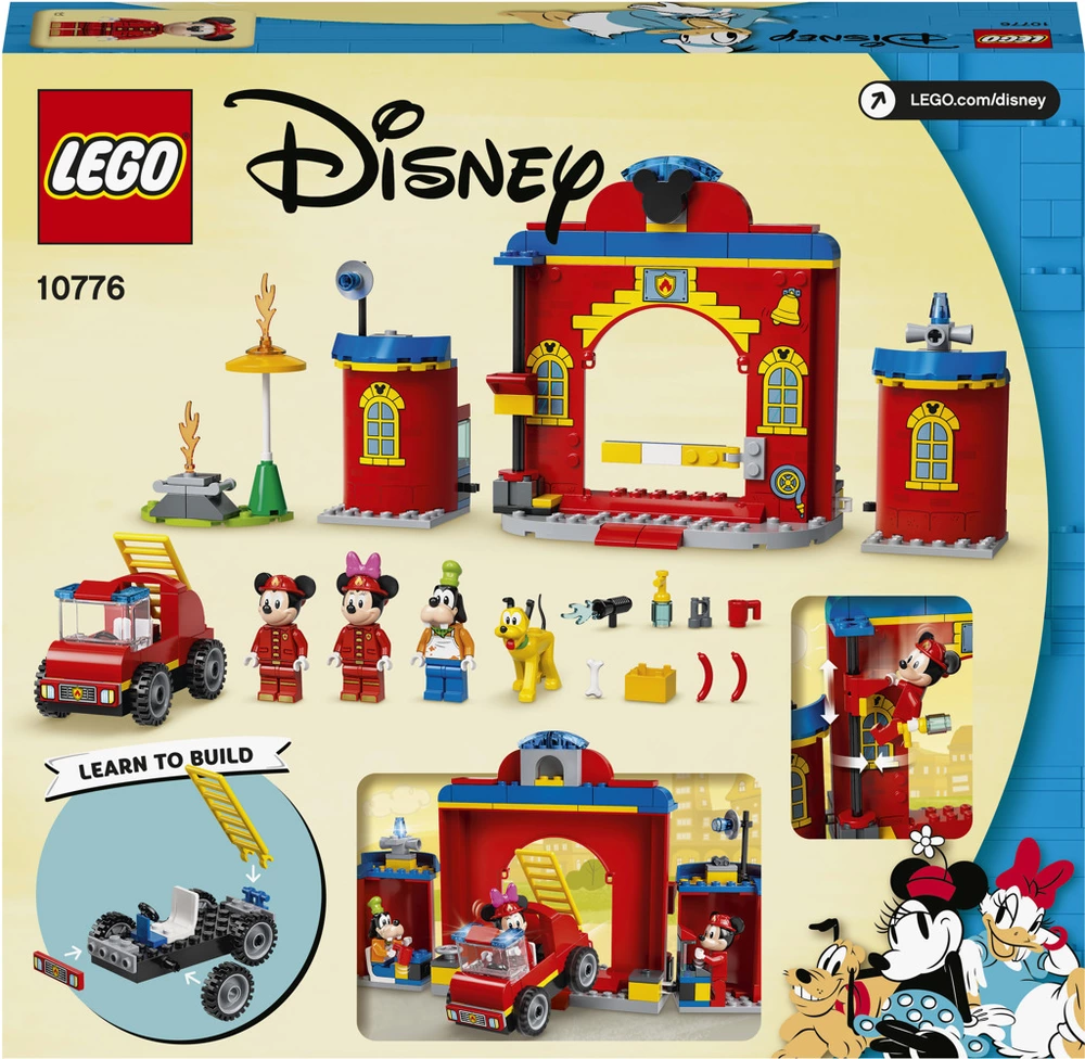 LEGO® Mickey & Friends 10776 Hasičská stanice a auto Mickeyho přátel